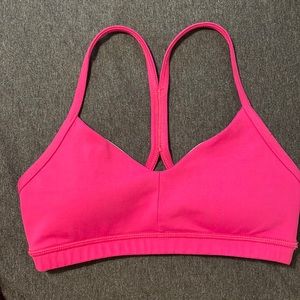 FLEO hot pink sports bra